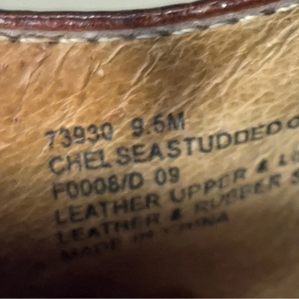 Frye Women’s Chelsea Studded Peep Toe Leather Lace Up Platform Heels Size 9.5 - Picture 11 of 11